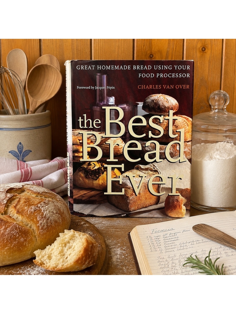 The Best Bread Ever Charles Over Hardcover Cookbook Food Processor Bread Recipes